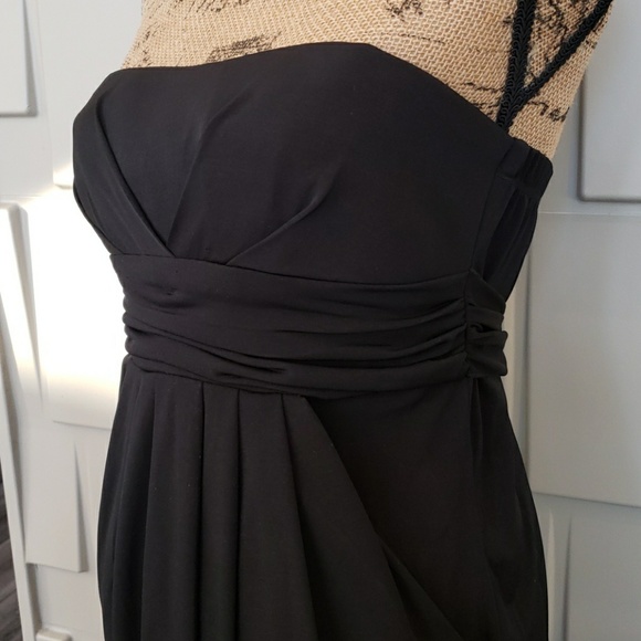 Wishes Wishes Wishes dress sundress evening black strapless Size Medium - Picture 3 of 5